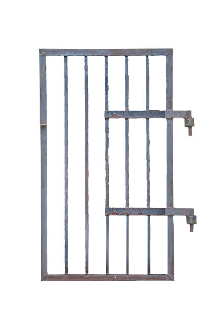 istock Prison Door Isolated Photo 1351476226