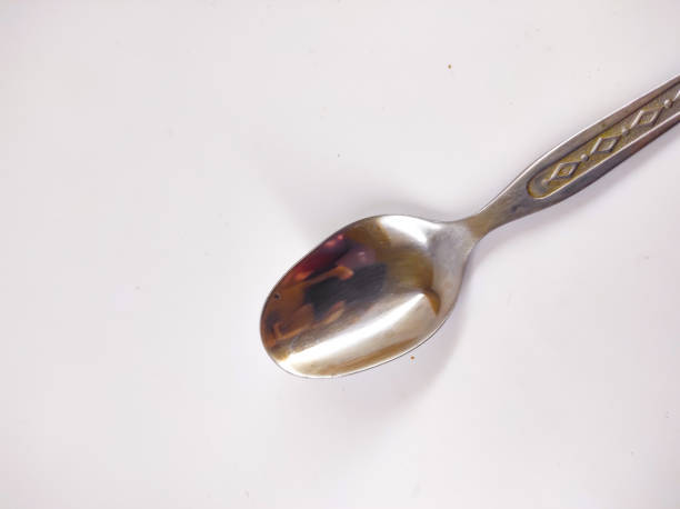 istock Metal spoon - stock photo 1351485258