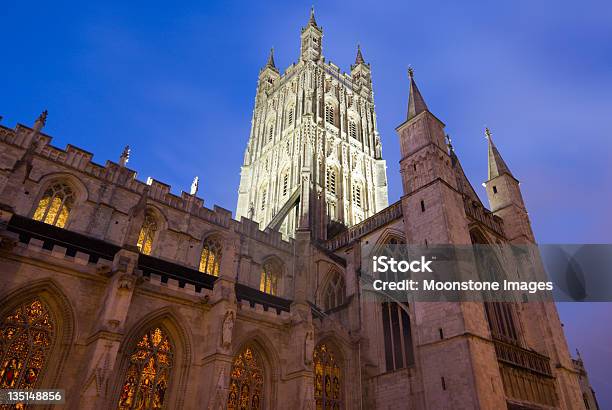 Gloucester Cathedral In Gloucestershire England Stock Photo - Download Image Now - Ancient, Gloucester - England, UK