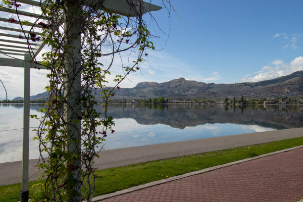 istock View from the arbour on a spring day in Osoyoos, British Colubmia, Canada 1351493373