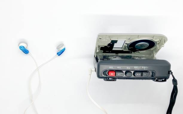 istock A portable cassette player with headphones plugged in. 1351499705