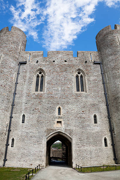 istock Come storm this castle gate in Wales! 135151825