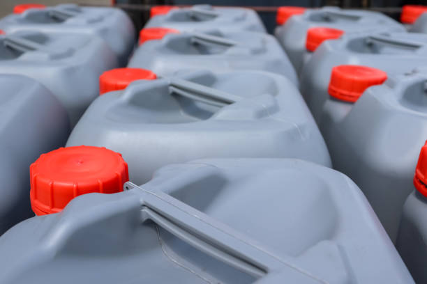 istock Flammable chemical tanks used in industry 1351521489