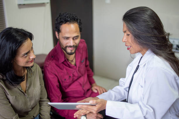 istock Couple in doctor's office 1351523218