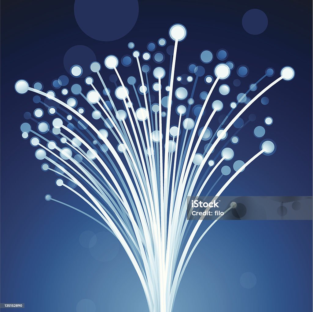 Fiber 광 - 로열티 프리 광섬유의 벡터 아트