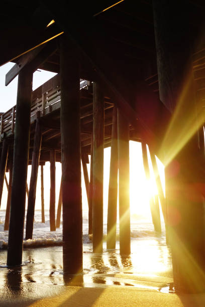 istock The Avalon Pier at sunrise in Kill Devil Hills, on the North Carolina Outer Banks 1351537029