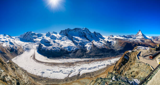 istock Gorner Glacier with Monte Rosa and Matterhorn in the background 1351540898