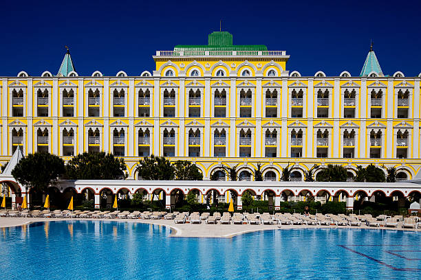 istock Luxury hotel resort in Antalya,Turkey 135154091