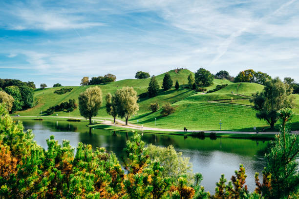 Olympic Park in Munich, Germany
