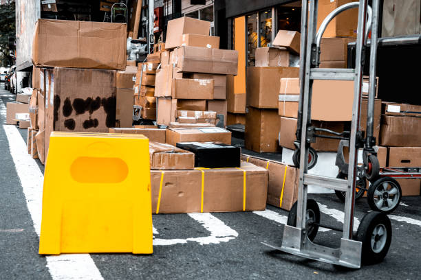 istock Packages ready to be delivered during COVID-19 1351559443
