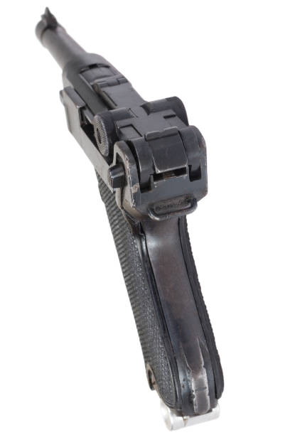 istock Luger P08 Parabellum handgun isolated 1351584715
