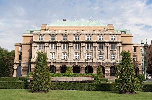 istock Building Karolinum education complex Charles university Prague 135159658