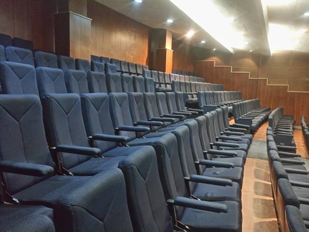istock Empty cinema or theater seats during COVID-19 1351601830
