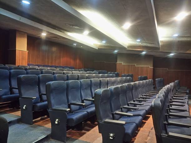 istock Empty cinema or theater seats during COVID-19 1351601838