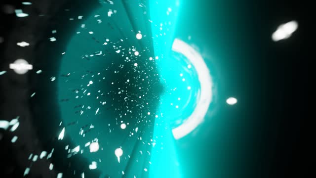 Seamlessly Looped Vj Abstract Trip In Colorful Endless Space Tunnel Background