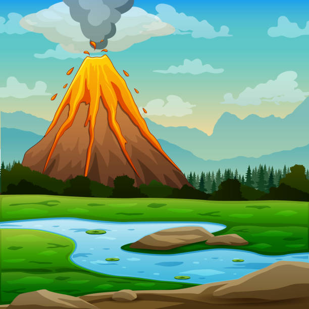 7,534 Animated Volcano Illustrations & Clip Art - iStock