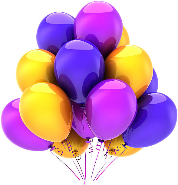 istock Helium balloons birthday party decoration multicolored 135161991