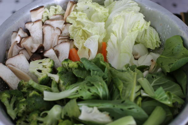 istock Close up photo of mixed vegetable 1351620728