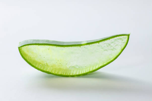 istock sliced organic aloe and aloe juice 1351626692