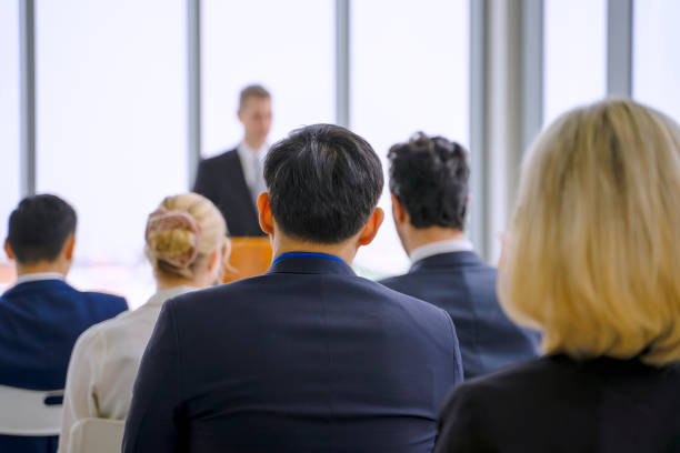 istock White collar workers are engagement and meeting. 1351628065