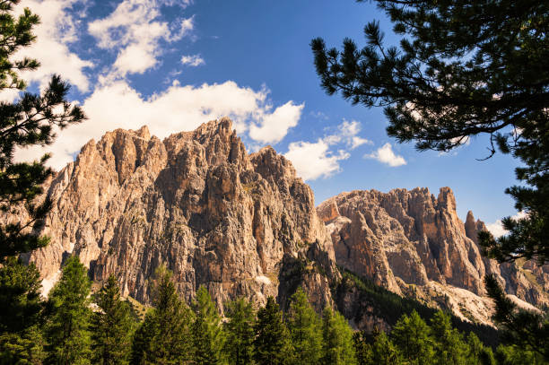 istock Mount Catinaccio group, Val di Fassa, Italy 1351633201