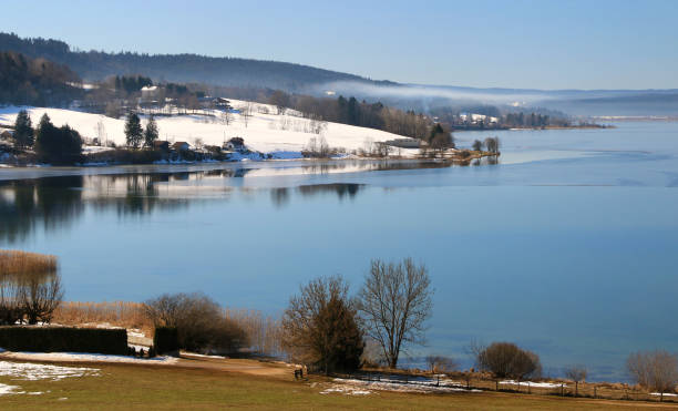 istock The lake of Saint-point 1351644751