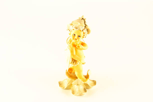 istock Close-up of child angel statuette 1351647593