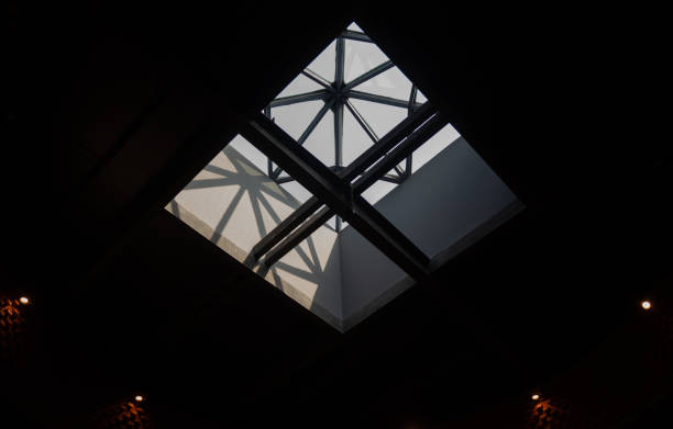 istock Roof patio skylight 1351656381