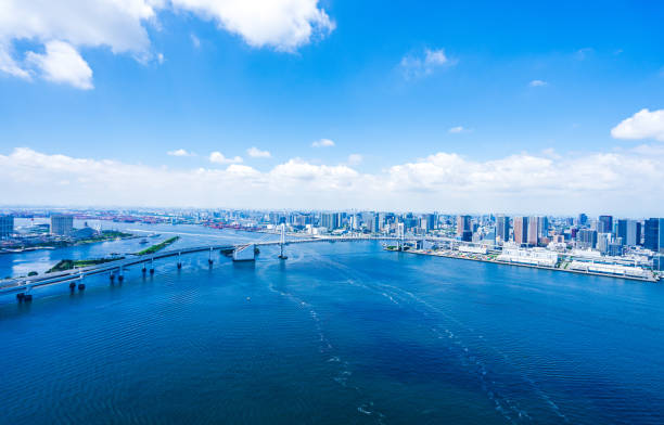 istock Aerial photo of Rainbow Bridge 1351656437