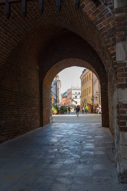 istock Old Town, Lublin, from under Krakow Gate 1351691289