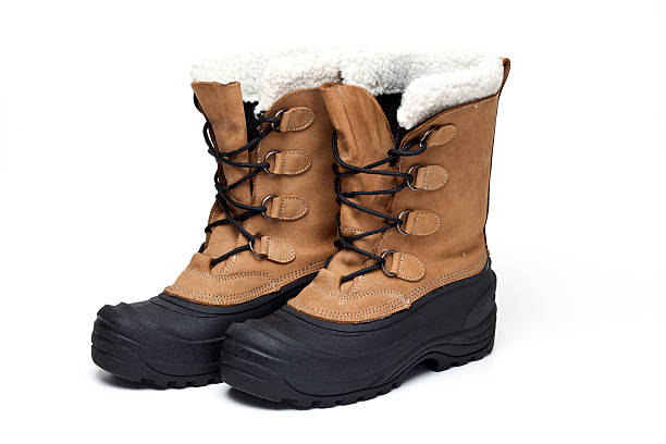 Winter boots stock photo