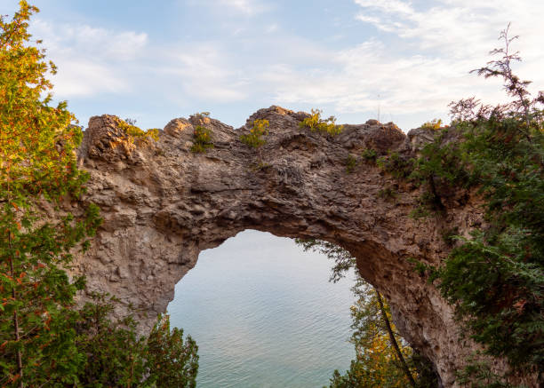 istock Arch Rock at Mackinac Island 1351730112