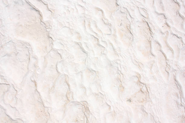 istock Calcium deposits. Travertine terraces 1351736168