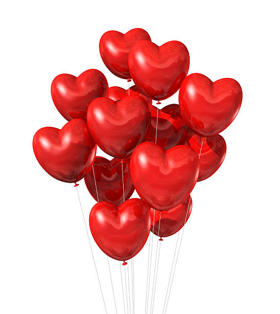 istock red heart shaped balloons isolated on white 135174585