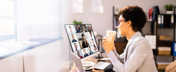istock African American Virtual Video Conference Business 1351785626