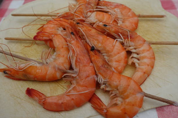 istock Barbecue   Shrimp skewers 1351793409