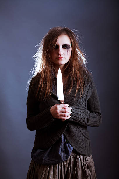 istock Young woman, Halloween witch 135179677