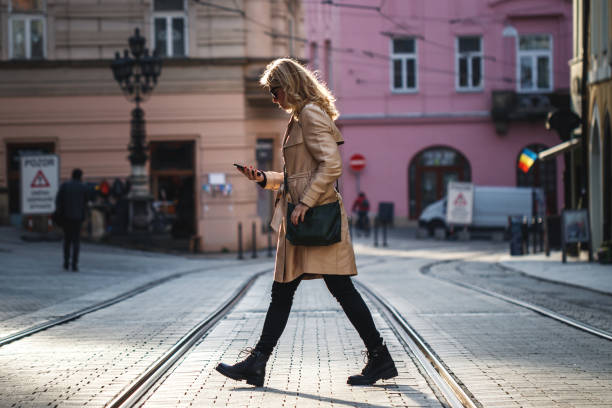 istock Be careful when crossing street 1351805031