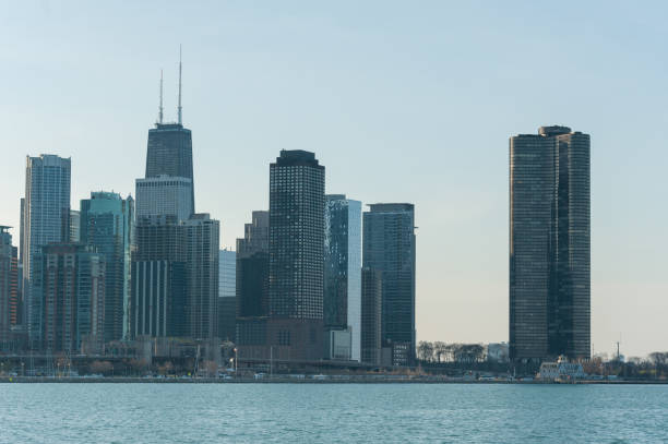 istock Chicago Business District, Downtown, Skyscraper. Michigan Lake 1351806189