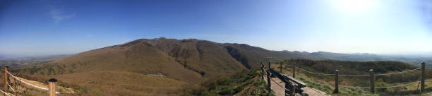 istock Full panorama of Halla moountain- Jeju island 1351808422