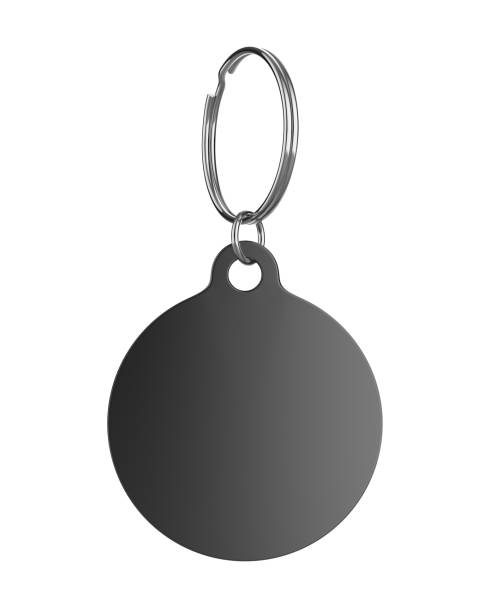 istock Blank Cat Dog Id Tag Name Pendant  Necklace Collar Mockup. 1351817597