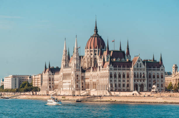 istock Hungarian Parliament building in Budapest 1351818359