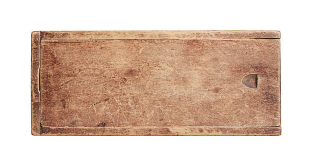 istock wooden box with lid on white background 1351819860