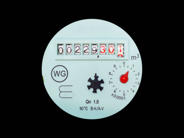 istock water counter or gas counter 1351823413