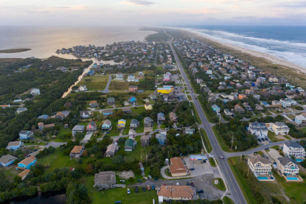 istock Aerial of Avon NC Outer Banks 1351827263