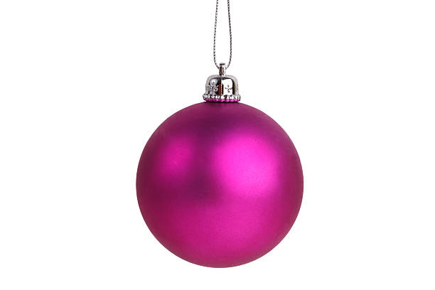 istock Christmas ball on white background 135182970