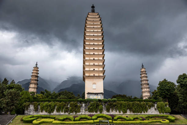 The Three Pagodas of Dali