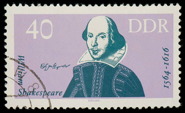 istock East-German postage stamp with Shakespeare 135183941