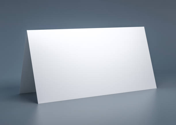 istock A layout for menu or brochures on a light blue background. 3D illustration 1351845242