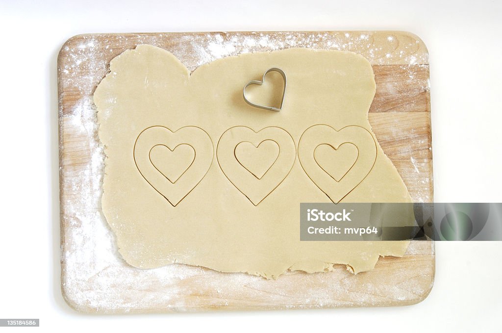 Valentino i cookie - Foto stock royalty-free di Amore